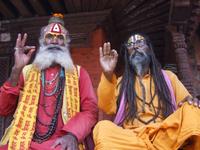 Sadhuove v Kathmandu